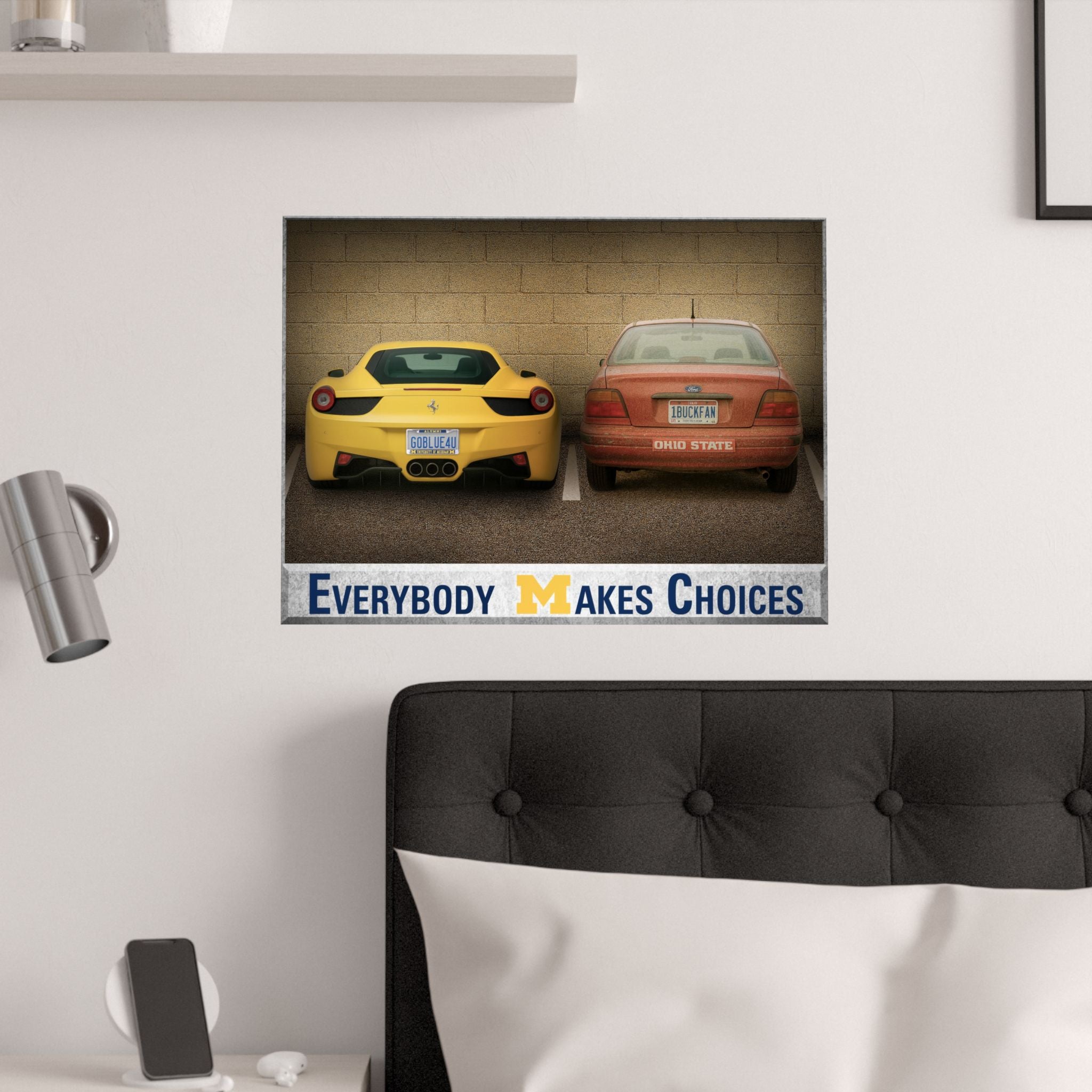 University of Michigan "Everyone Makes Choices" Poster