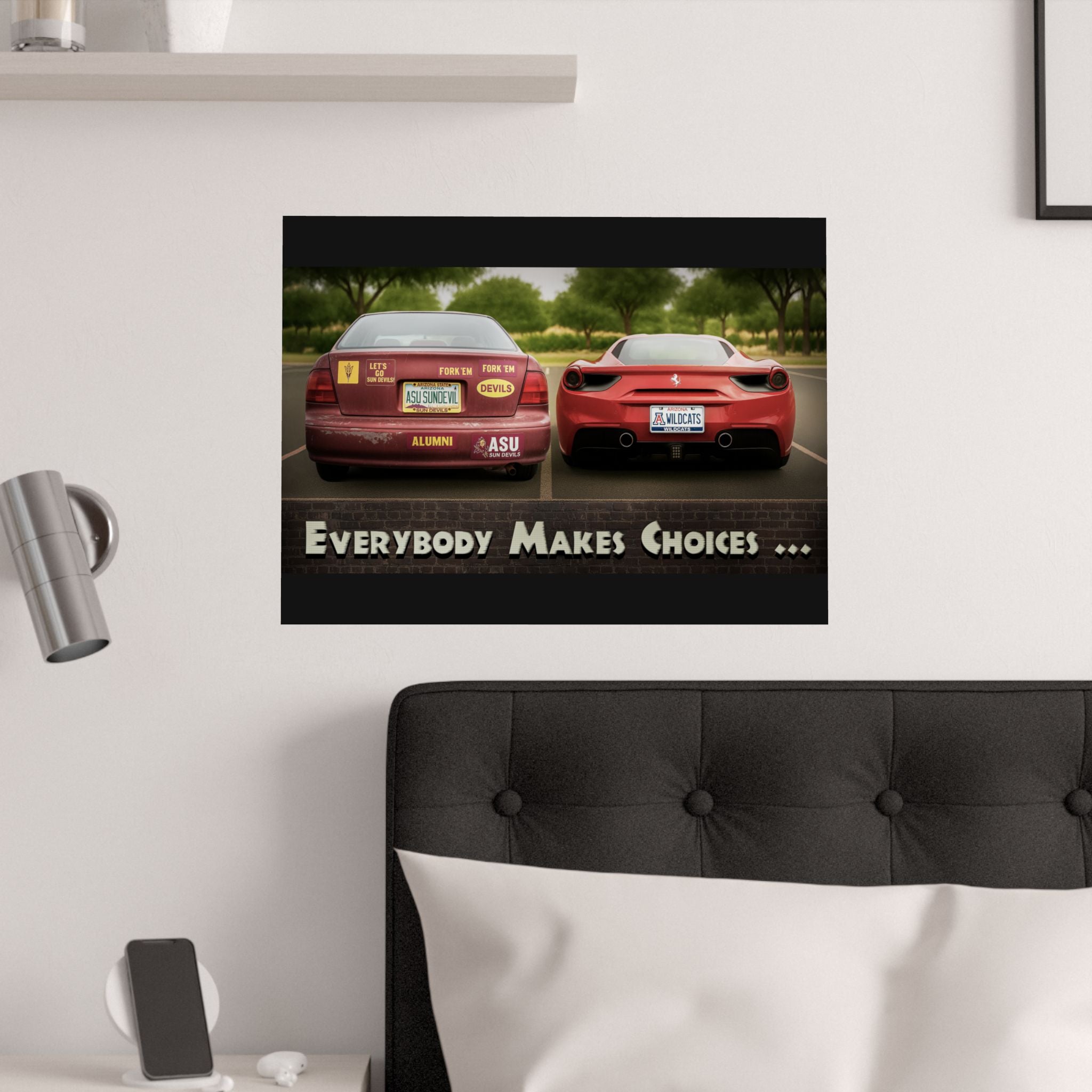 University of Arizona "Everyone Makes Choices" Poster